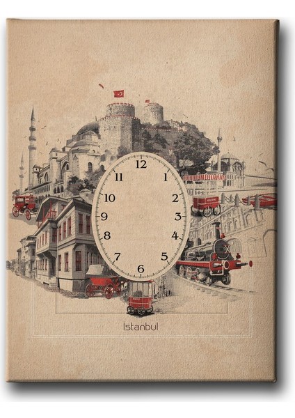 Istanbul Saatli Tablo