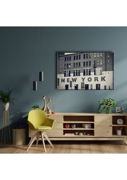 New York Hotel Canvas Tablo