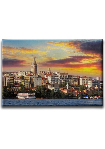 Galata Kulesi Canvas Tablo