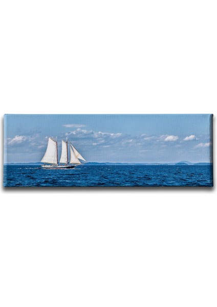 Deniz Manzara Panoramik Kanvas Tablo