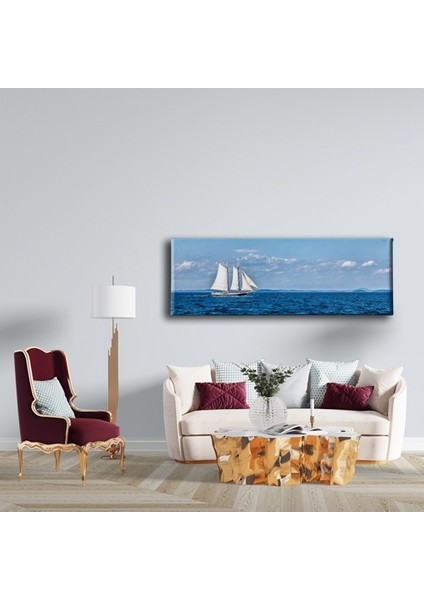 Deniz Manzara Panoramik Kanvas Tablo fırsatları
