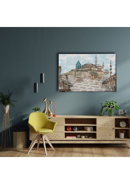 Mevlana Müzesi Sultan Selim Cami ve Aziziye Cami Tablo