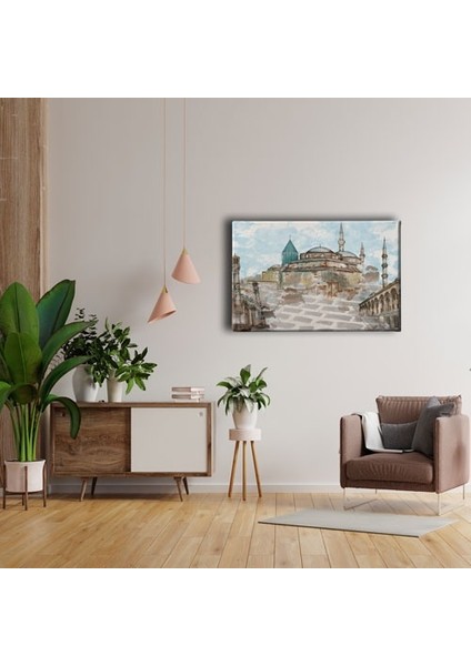 Mevlana Müzesi Sultan Selim Cami ve Aziziye Cami Tablo