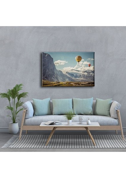 Uçan Balon Manzara Tablo modelleri