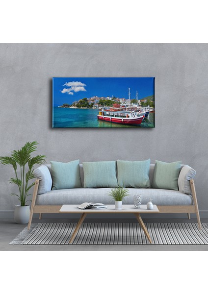 Sahil Panoramik Kanvas Tablo fiyatları