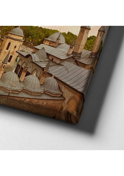 Mevlana Panoramik Kanvas Tablo