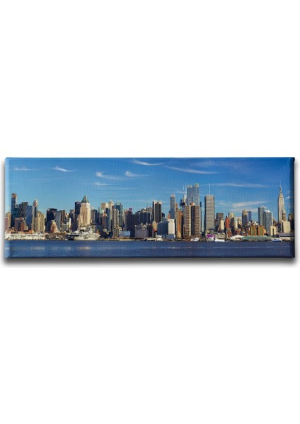 Şehir Manzara Panoramik Kanvas Tablo