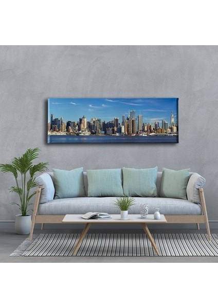 Şehir Manzara Panoramik Kanvas Tablo fiyatları
