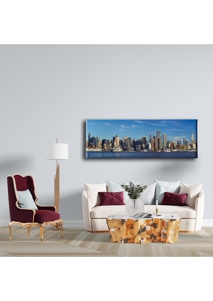 Şehir Manzara Panoramik Kanvas Tablo fırsatları