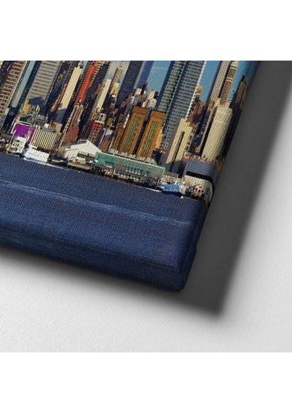 Şehir Manzara Panoramik Kanvas Tablo indirimleri