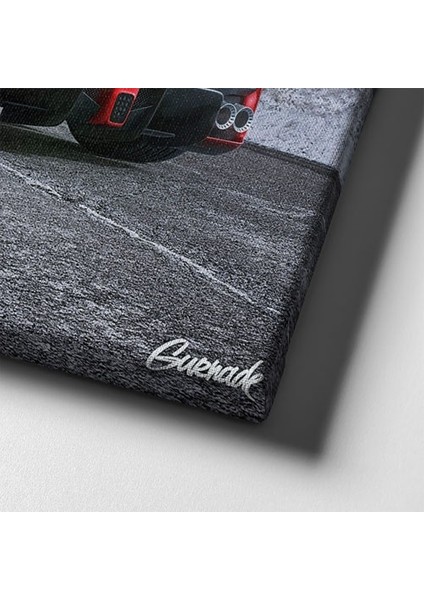 Kırmızı Ferrari Canvas Tablo indirimleri