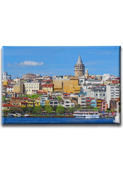 Istanbul Galata Kulesi Canvas Tablo