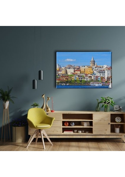 Istanbul Galata Kulesi Canvas Tablo