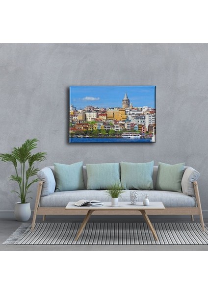 Istanbul Galata Kulesi Canvas Tablo