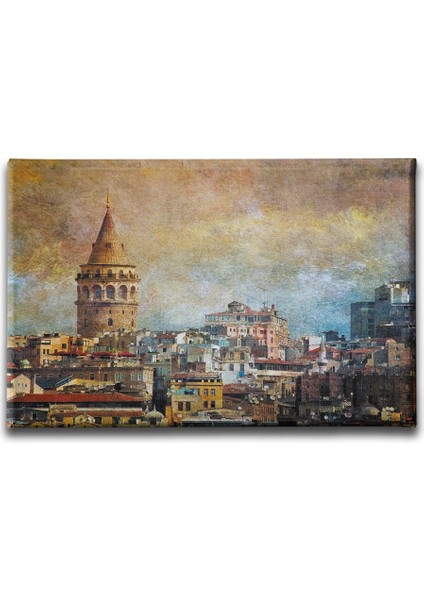 Galata Kulesi Canvas Tablo