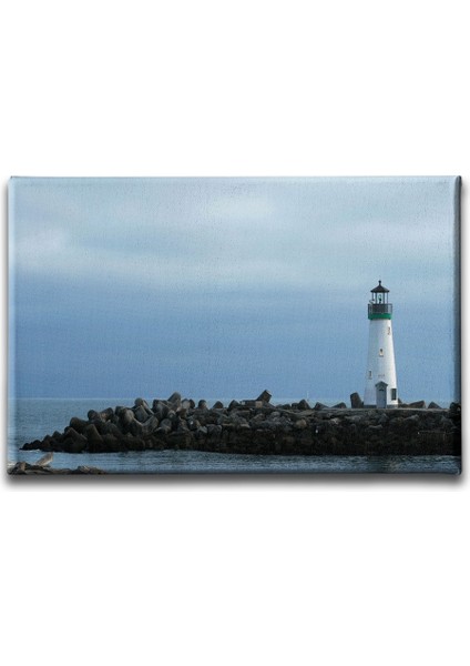 Deniz Feneri Manzara Tablo