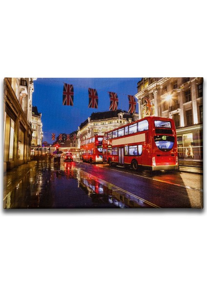 Londra City Canvas Tablo