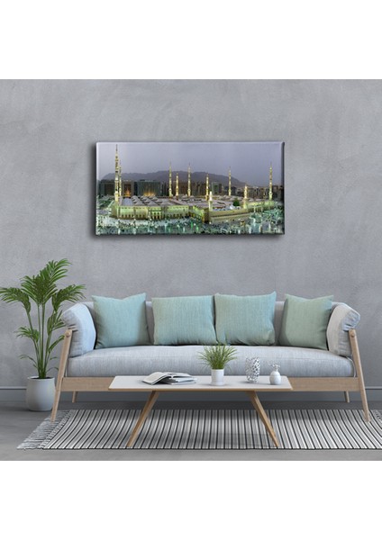 Medine-I Münevvere Panoramik Kanvas Tablo fiyatları