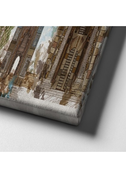 Konya Tarihi Yerler Panoramik Kanvas Tablo indirimleri