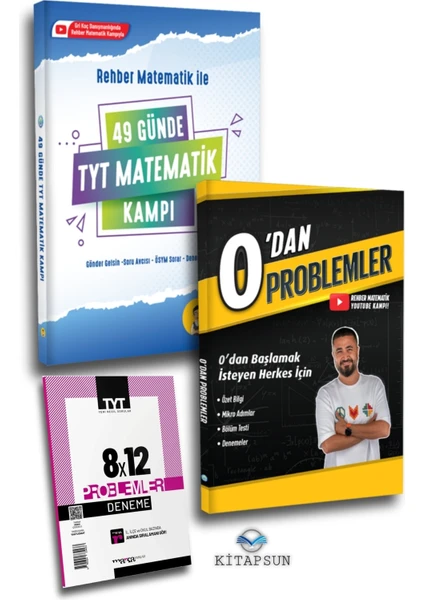 Rehber Matematik  49 Günde TYT Matematik Kampı 0'dan Problemler Deneme