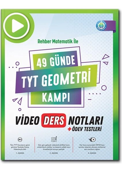 Rehber Matematik  49 Günde TYT Geometri Video Ders Notları