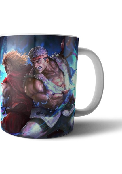 Street Fighter Ryu Ken Kupa Bardak Kupa Bardak