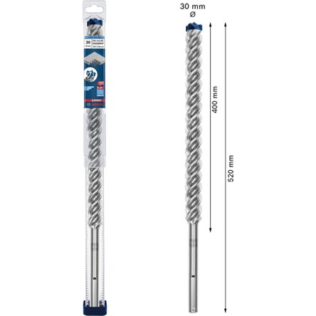 Bosch Exp Sds Max 8 x Kırıcı Delici Ucu 30*520 mm - 2608900253