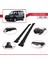 Peugeot Partner 2003-2008 Arası ile Uyumlu Fly Model Ara Atkı Tavan Barı Siyah 4