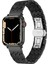 - Apple Watch 44mm - Kordon Metal Kordon KRD-86 - Siyah 1