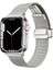 - Apple Watch 44mm - Kordon Metal Kordon KRD-85 - Gümüş 1