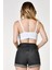 Likralı Kaşkorse Ince Askılı Kadın Crop Top - Beyaz Beyaz - M 4
