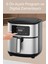 Airfly Xxl 8 Lt Geniş Hazneli 6 Ön Programlı Dokunmatik Airfryer Sıcak Hava Fritözü ELB-2307 2
