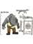 Tmnt Ninja Kaplumbağalar Aksiyon Figürler 11 cm Rocksteady Mutant Muscle 3