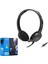Pc Kablolu Kulak Üstü Kulaklık 1.2mt 3.5mm Mikrofonlu Hadron HD-1294 1