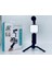 Video Making Kit Kumandalı Mikrofon LED Işık Mini Tripod Için Telefon Vlog Video Kayıt 1