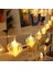 Dekor Düğün Işıkları Mandal Pilli Kalpli Gün Işığı LED Işık LED Işık Heart Photo Clip String Light 1
