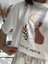 Desenli Ekru Tshirt 3