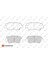 Fren Balatası Arka Accent Blue-Elantra-Ioniq-Tucson-Rio-Soul-Ceed-Rio 2011- Auris-Corolla 2013-2017 1