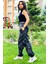 Kız Çocuk Jogger Yüksek Bel Elastik Paça Paraşüt PANTOLON-PNT-0032 2