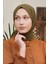 Açık Kahve Loryan Scarf Shımmer Şal 3
