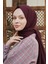 Acı Kahve Loryan Scarf Shımmer Şal 1