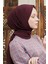 Acı Kahve Loryan Scarf Shımmer Şal 3