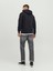 Jack & Jones Yazı Baskılı Içi Şardonlu Kapüşonlu Erkek Sweatshirt 12233599 2