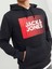 Yazı Baskılı Içi Şardonlu Kapüşonlu Erkek Sweatshirt 12233599 4