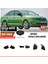 Skoda Rapid Sinyalli 2015-2017 Uyumlu Batman Yarasa Ayna Kapağı Piano Black Abs Plastik 1