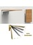 Katlanır Raf Altı Ayağı Metal Ayakları 28 X 10 Cm (2 Adet) 4