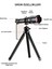 Duhalıne Profesyonel 60X Ultra Hd Zoom Optik Lens Teleskop Monoküler Teleskop Dürbün Tripod +Telefon Klipsi 3