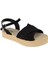 Yumuşak Taban Kadın Sandalet PNT-570095 Siyah 1