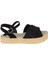 Yumuşak Taban Kadın Sandalet PNT-570095 Siyah 2