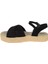 Yumuşak Taban Kadın Sandalet PNT-570095 Siyah 3